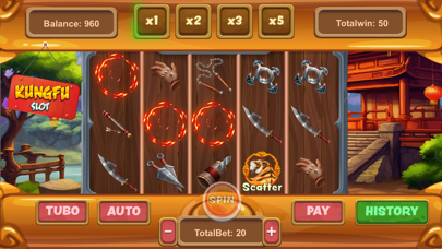 Kung Fu Scatter Screenshot