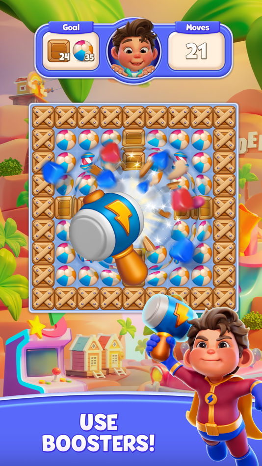 #5. Wonder Journey: Match 3 Puzzle (iOS) 由: Gameguru Bilisim Anonim Sirketi