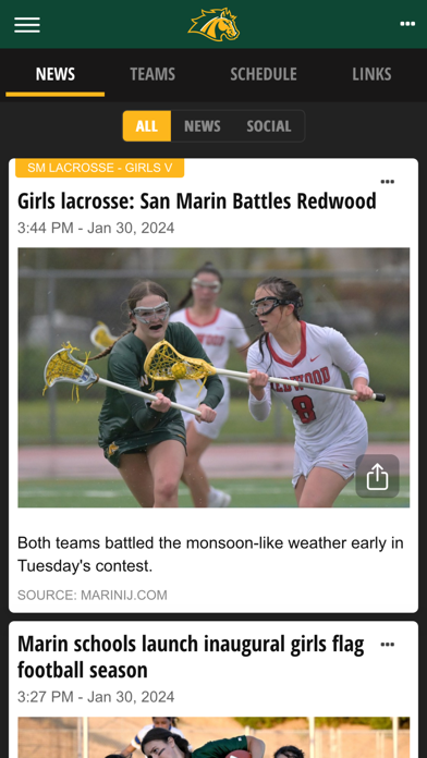 San Marin Athletics Screenshot 3 - AppWisp.com