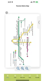 toronto metro map iphone screenshot 1