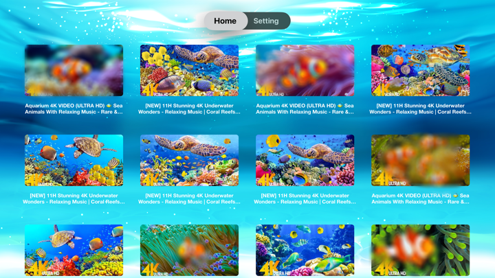 Screenshot #1 pour Aquarium Real Time : 4K