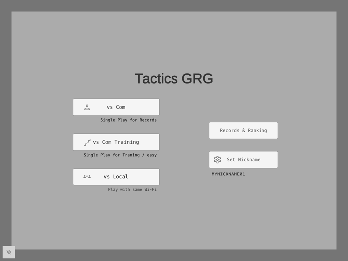 Tactics GRG
