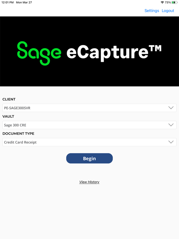 App screenshot