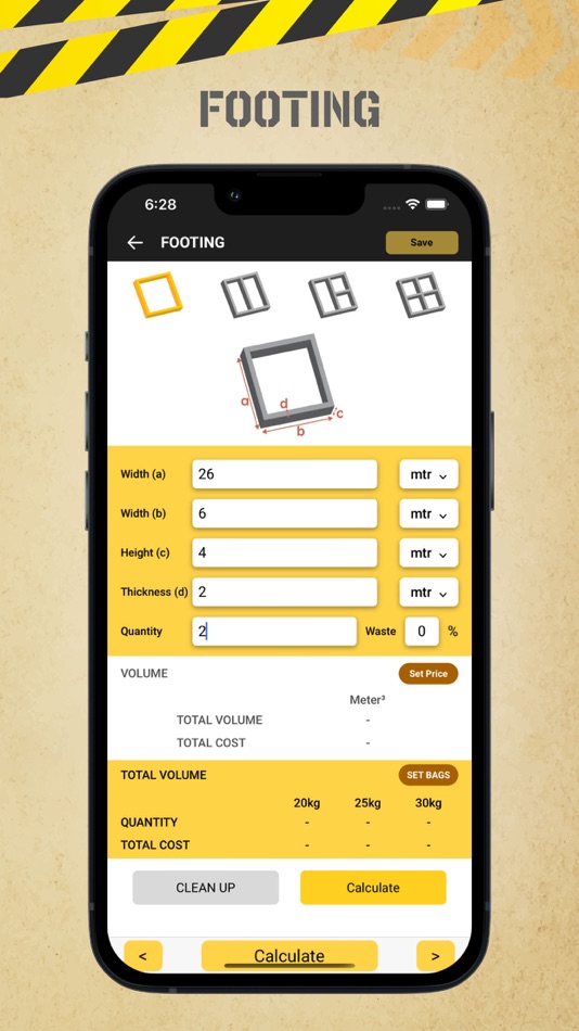 #2. Moro Concrete Calculator (iOS) 由: BMAC Infotech