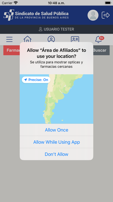 Área de Afiliados Screenshot