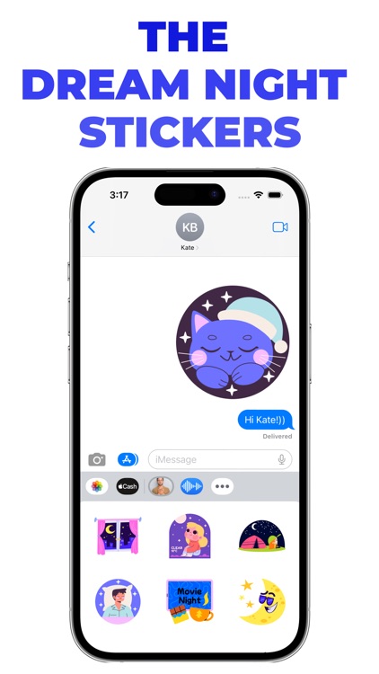 The Dream Night stickers