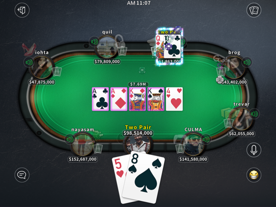 Tap Poker Social iPad app afbeelding 7