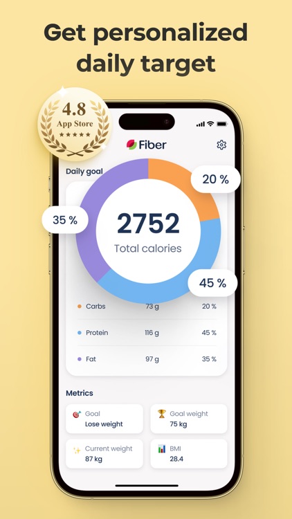 Fiber: Macro Calculator