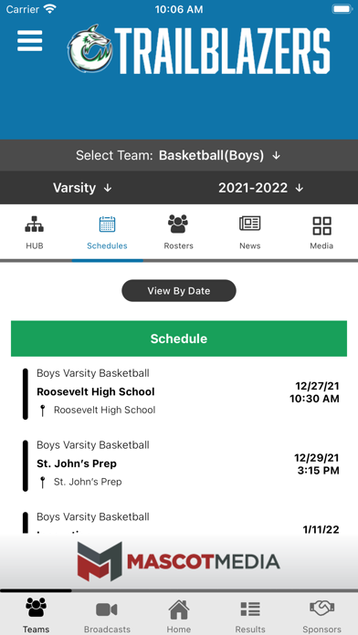 Inwood Trailblazers Athletics Screenshot
