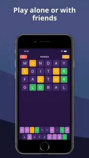 word guess - wordex iphone screenshot 2