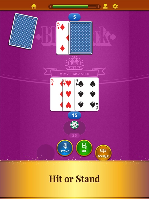 Blackjack by MobilityWare+ Screenshots