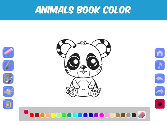 Screenshot #6 pour Animals Book Color