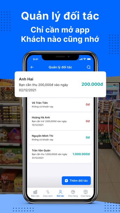Tinai: Quản lý bán hàng Screenshot