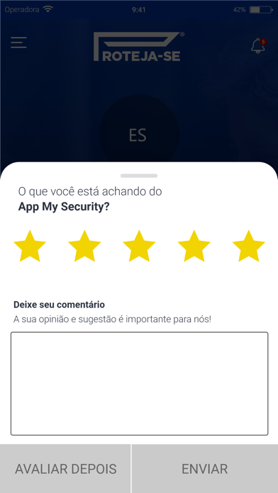 Proteja-se Alarmes Screenshot
