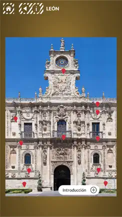 Fachada de San Marcos de León iPhone image 2