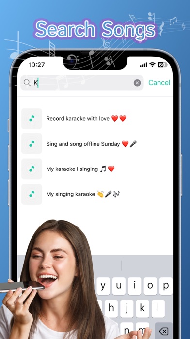 Karaoke offline music player Screenshot