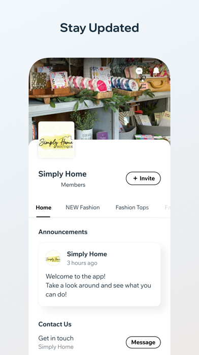 Simply Home Boutique Screenshot