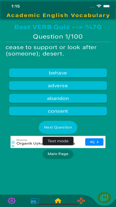 Academic English Screenshot