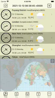 clock and almanac iphone screenshot 1