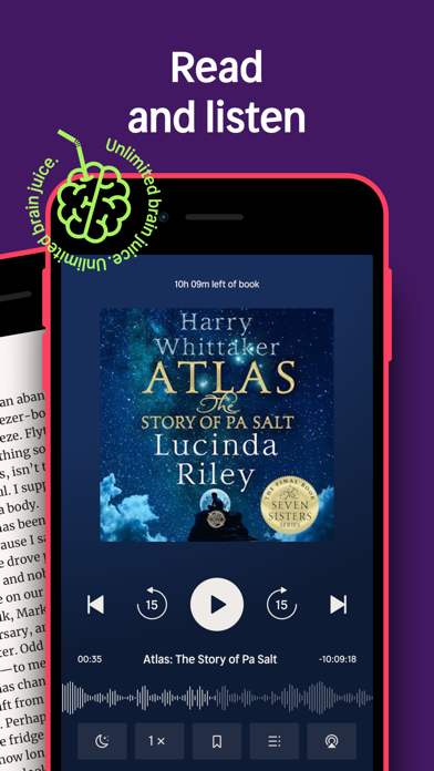 Nextory: Audiobooks & E-books Screenshot