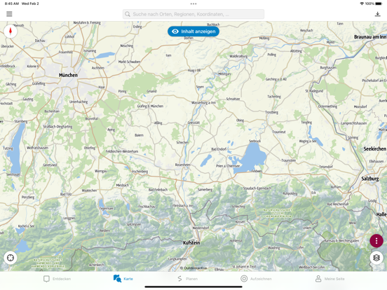 ChiemseeAlpenAPP iPad screenshot 10 - Travel app