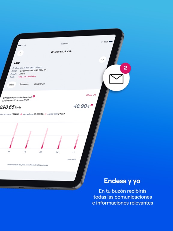 Screenshot #4 pour Endesa Clientes, luz y gas