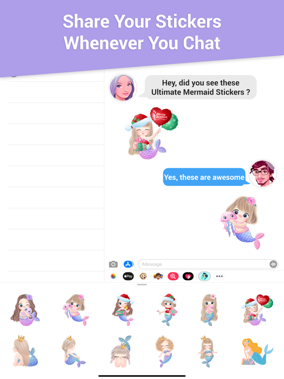 Ultimate Mermaid Stickers screenshot 2