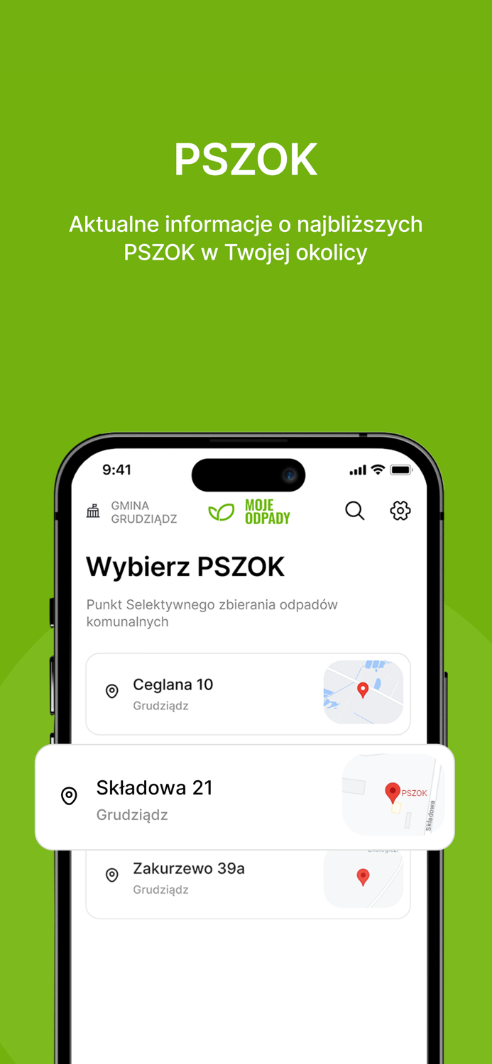 Waste collection schedule