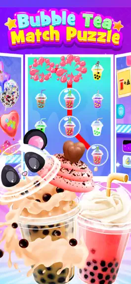 Game screenshot Bubble Tea Match Puzzle mod apk