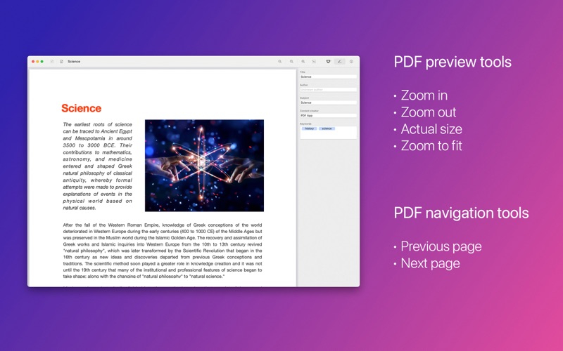 Screenshot #3 pour PDF Attributes