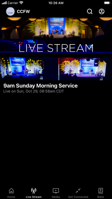Calvary Chapel Fort Worth Screenshot