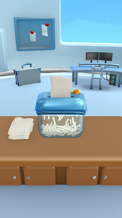 Recycling Paper Simulation Screenshot