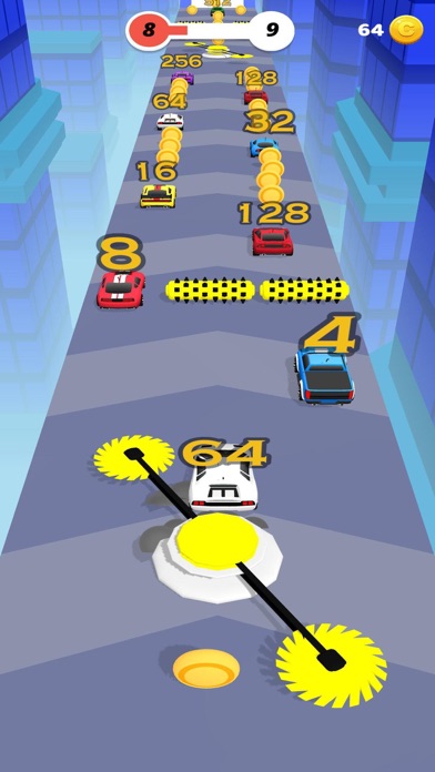 2048 Car Race Screenshot