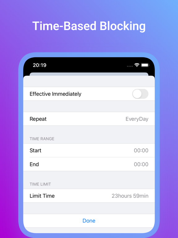 Screenshot #6 pour Hidify-Control Screentime