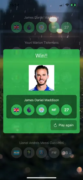 Game screenshot Football Guess Player apk