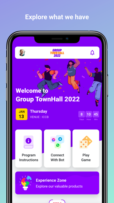 Group TownHall Screenshot