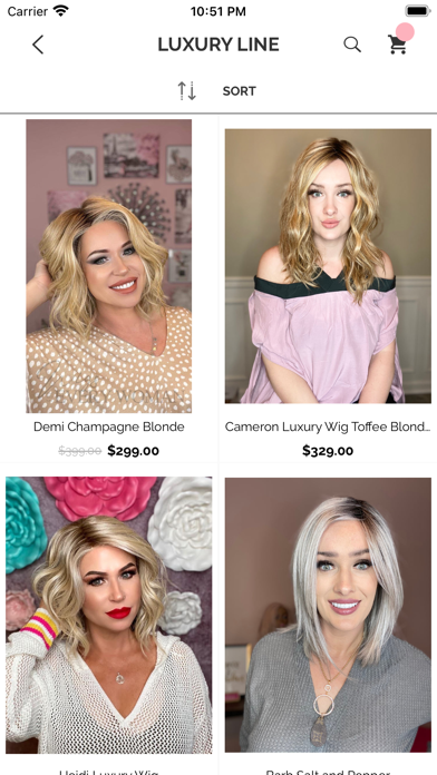 Wigs For Every Woman Screenshot