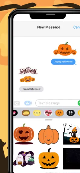 Game screenshot Halloween GIF Stickers apk