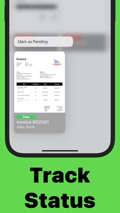 InvoiceZ: Simple Receipt Makerのおすすめ画像4