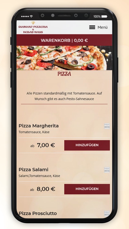 Diamant Pizzeria Rostock screenshot-3