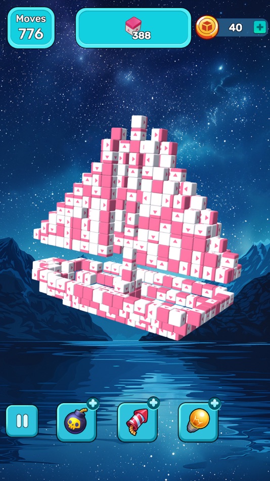 #1. Tap Block Puzzle 3D (iOS) بواسطة: Tang Thi Thuy