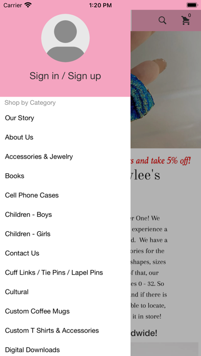 Uylees Boutique Screenshot