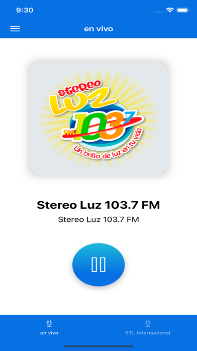 Stereo Luz 103.7 FM Screenshot