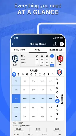 Game screenshot Grid Kings - Football Squares mod apk