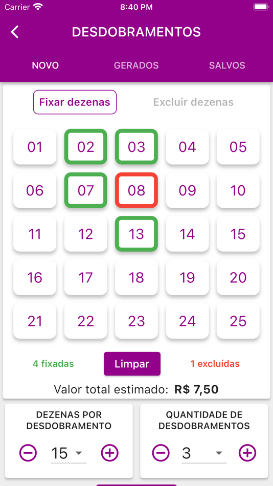 #4. Lotofacil Resultados e + (iOS) 由: Mario Vitor Vicente Fernandes