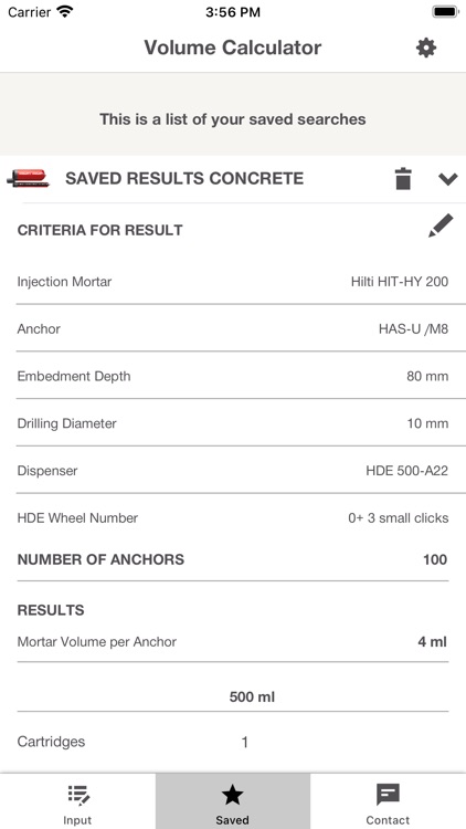 Hilti Volume Calculator screenshot-4