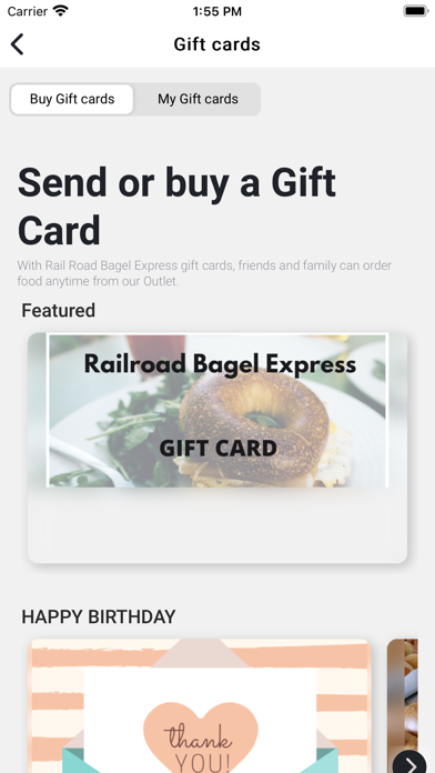 Rail Road Bagel Express Screenshot