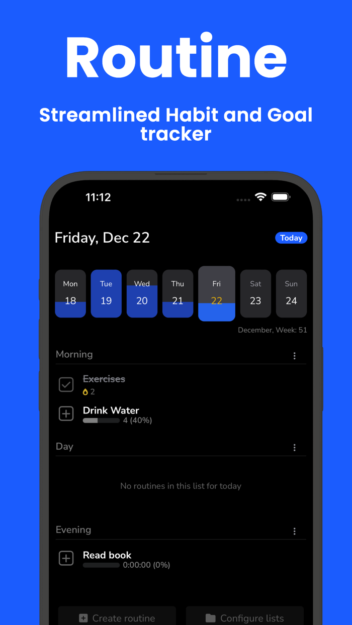 Routine - habit and goal tracker