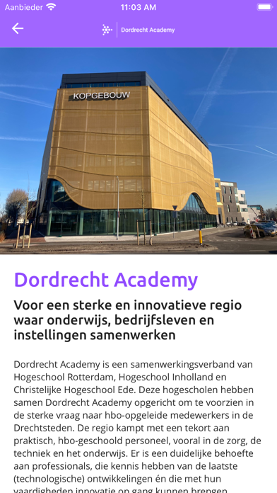 Dordrecht Academy Screenshot