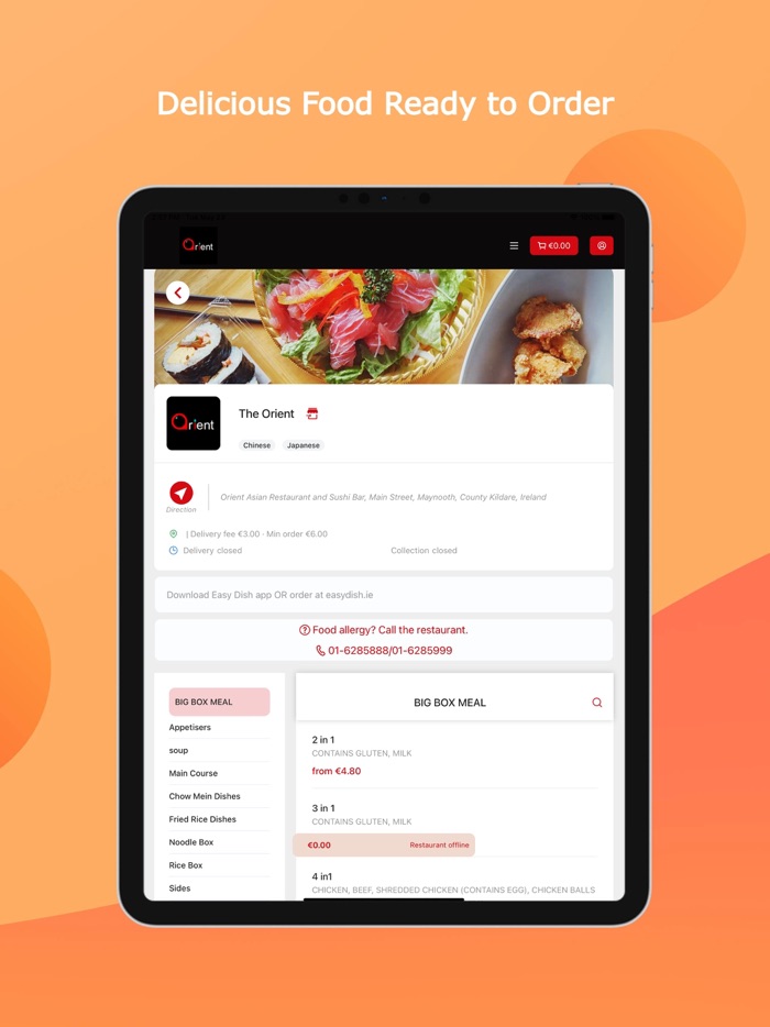 The Orient Asian  Sushi Bar